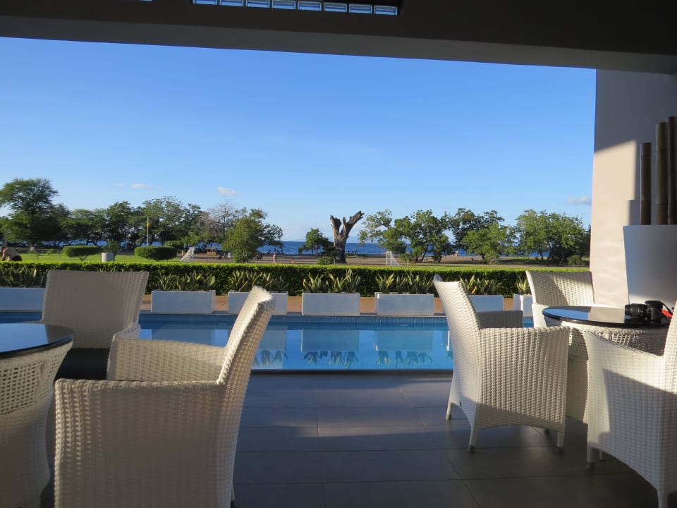 Ausblick von der Poolbar Hotel Riu Palace Costa Rica