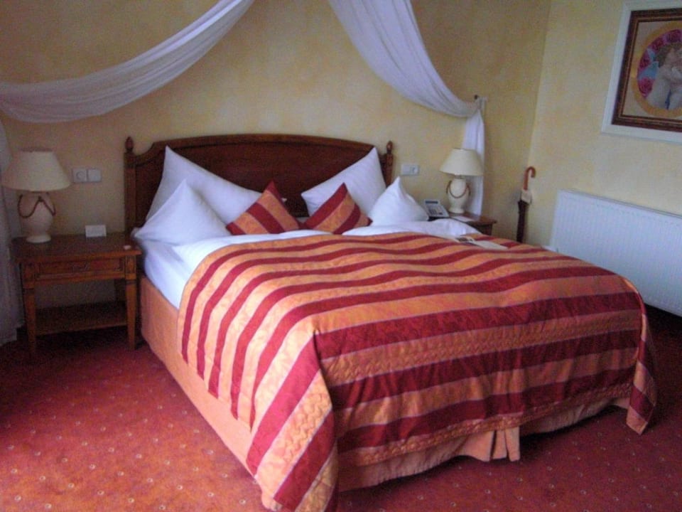 Doppelbett Hotel Schloss Rheinfels