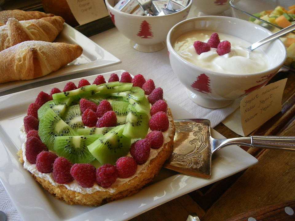 Frühstücksbuffet Mountain Chalet Pra Ronch