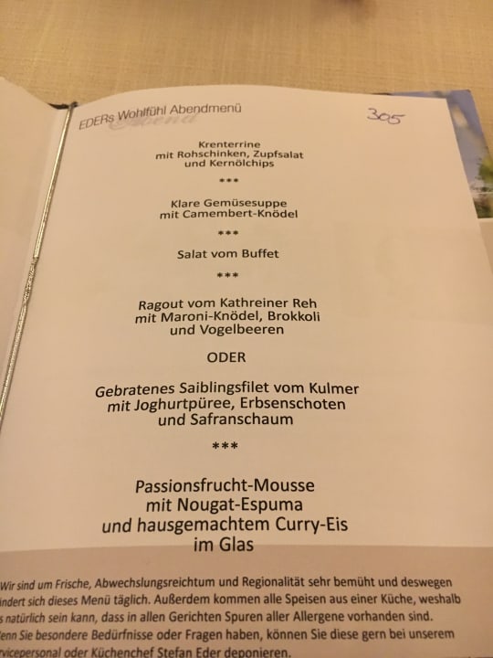 Restaurant Der WILDe EDER