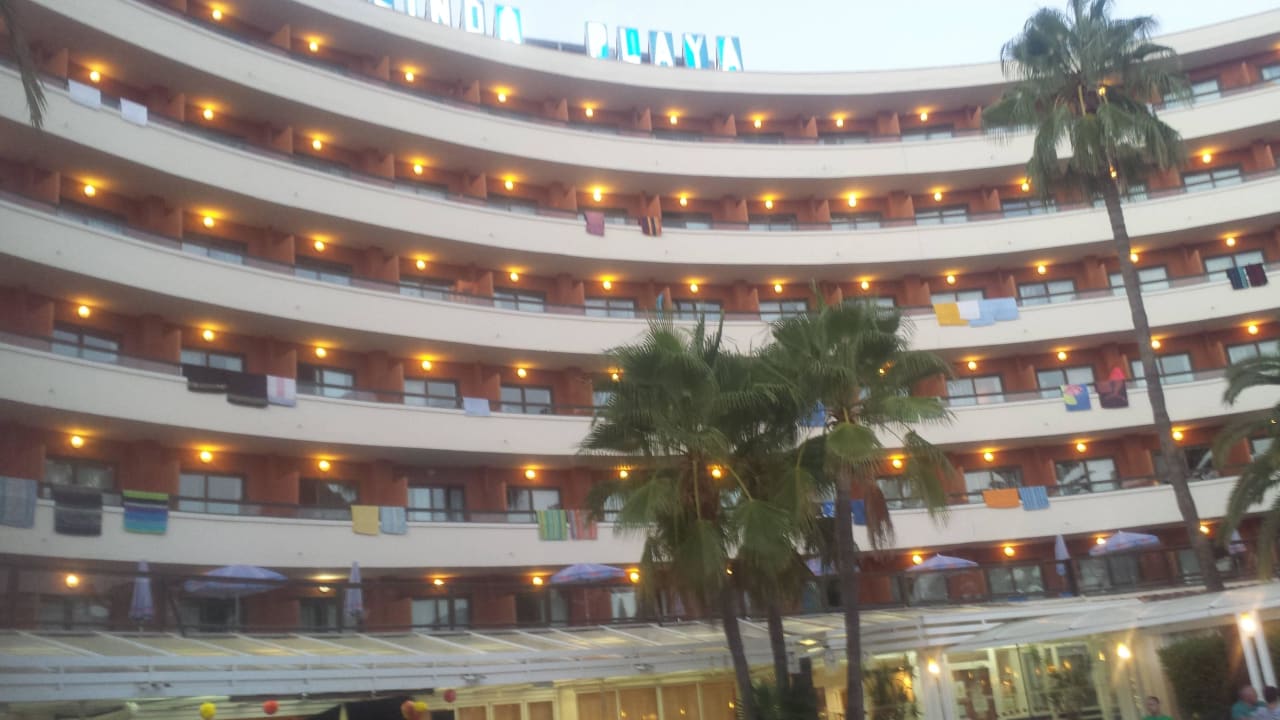 Blick auf das Hotel HSM Linda Playa