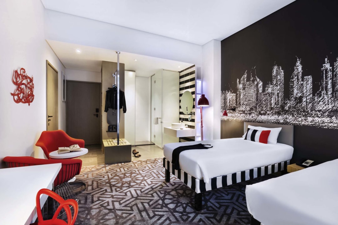 Zimmer ibis Styles Dubai Airport