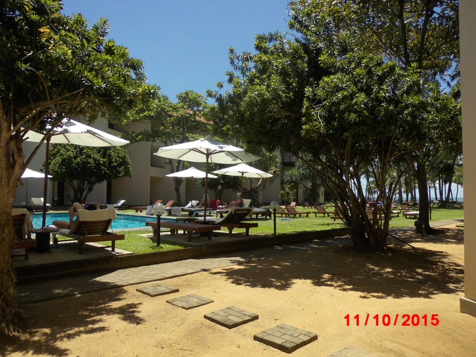 Vom Zimmer aus fotografiert Mermaid Hotel & Club