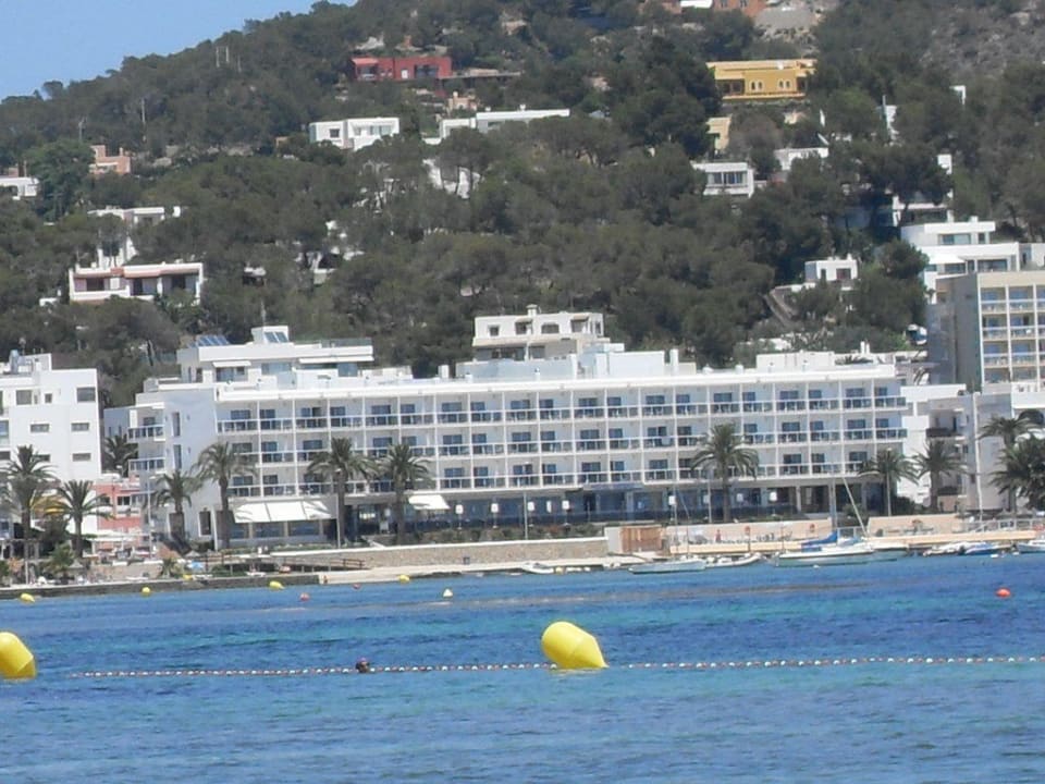 Ausblick vom anderen Ende der Bucht Hotel Simbad