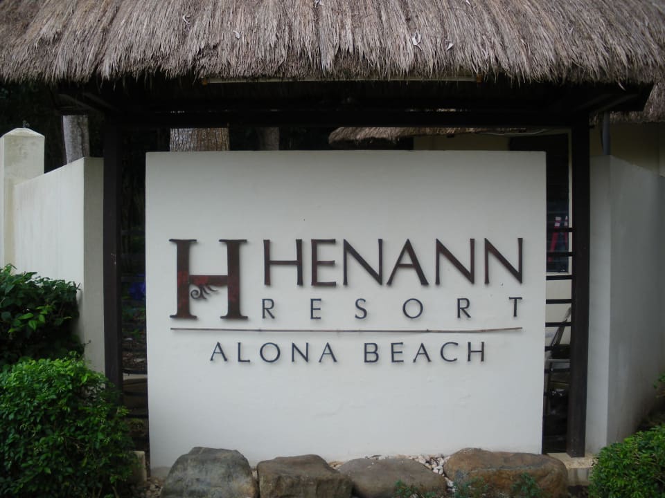 Eingang Henann Resort