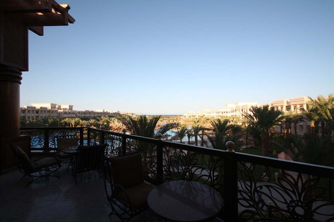 Ausblick von der Terrasse in Richtung Meer Pickalbatros Palace Resort