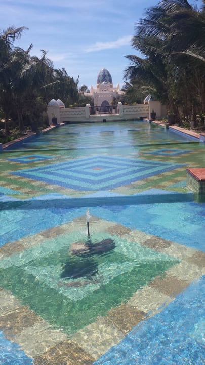 Uitzicht vanuit eetzaal Hotel Riu Karamboa