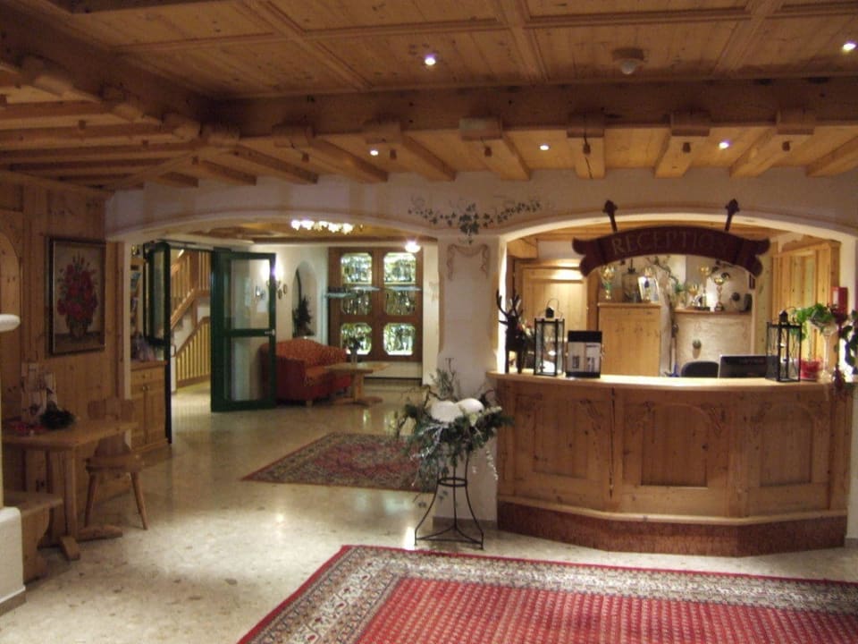 Rezeption Hotel Auhof