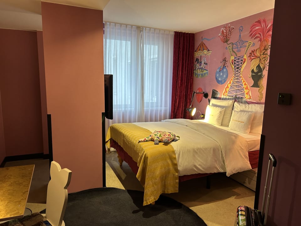 Zimmer 25hours Hotel Wien beim MuseumsQuartier