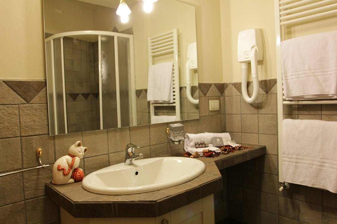 Bathroom Hotel Ponte di Legno Residence Club