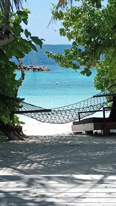 Ausblick NH Maldives Kuda Rah Resort