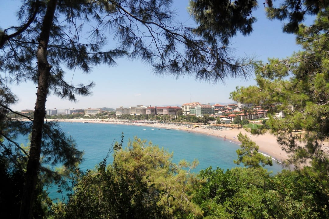 Blick zum Hotel Saphir Resort & Spa