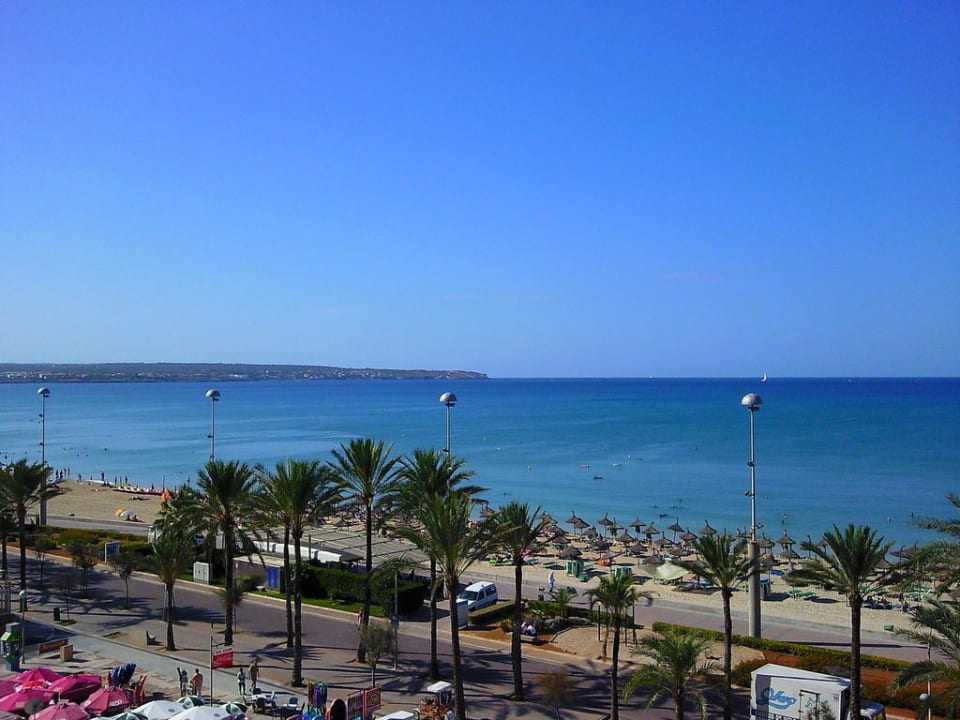 Blick vom Balkon allsun Hotel Pil-lari Playa
