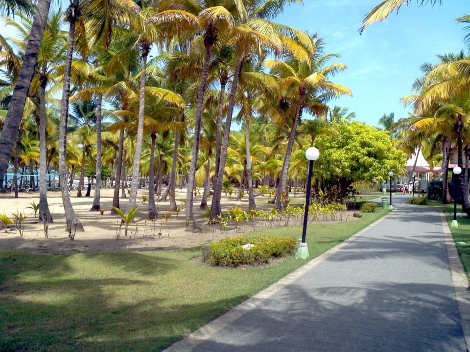 Verbindungsweg zwischen den Schwesternhotels Playabachata Hotel