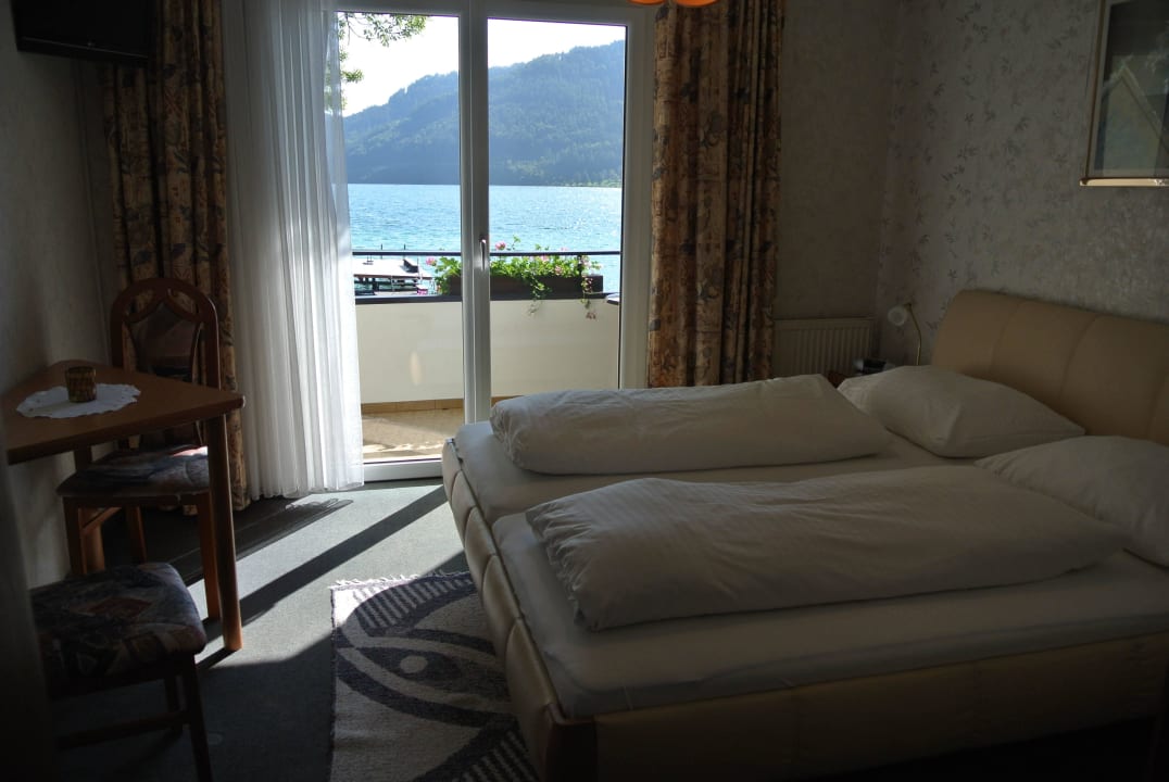 DZ mit Balkon und Seeblick Pension Haus am See