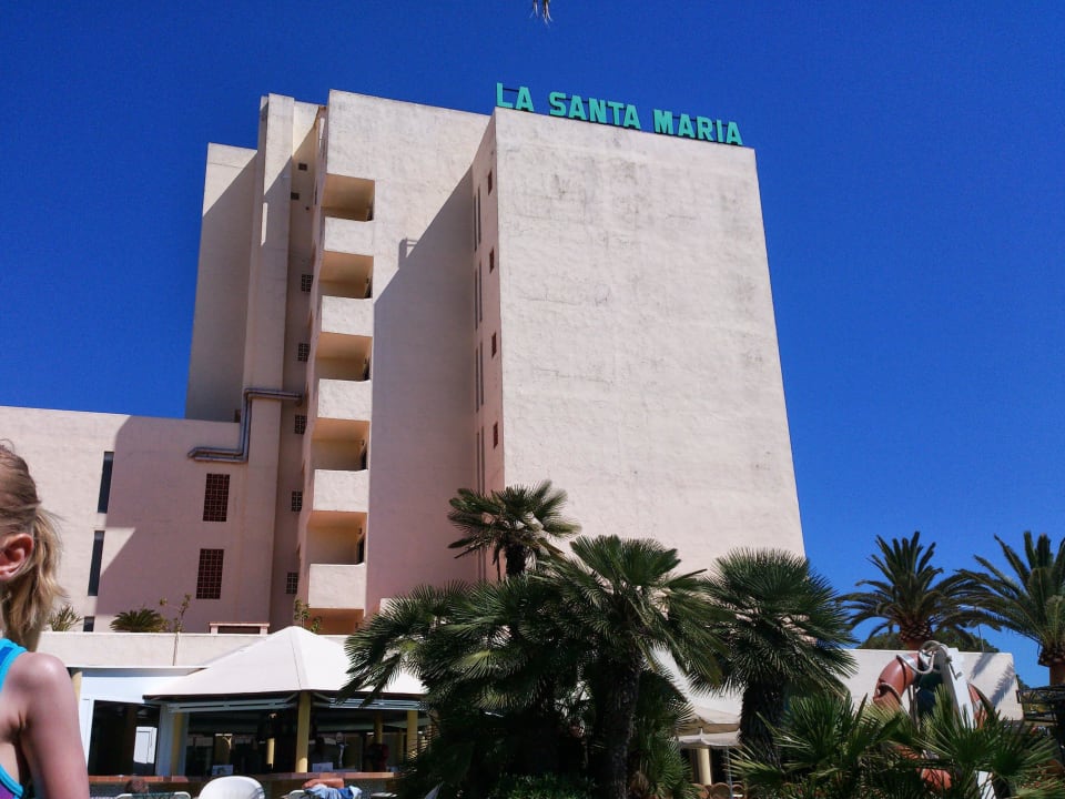 Hotel vom Pool aus betrachtet La Santa Maria Hotel