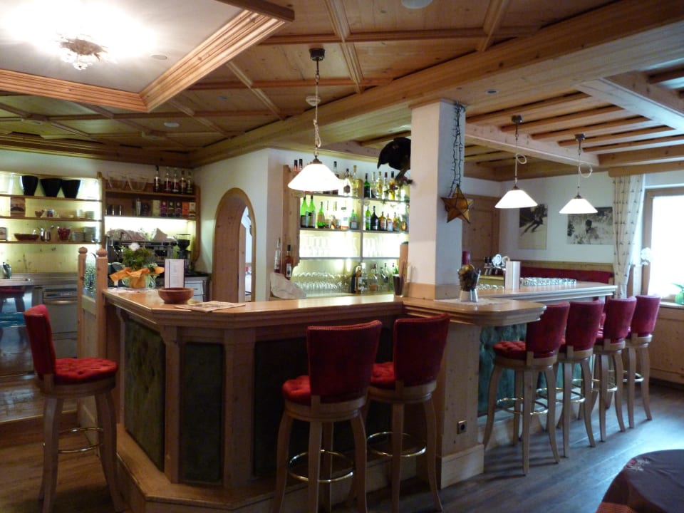 Blick auf die Hotelbar Hotel Lärchenhof