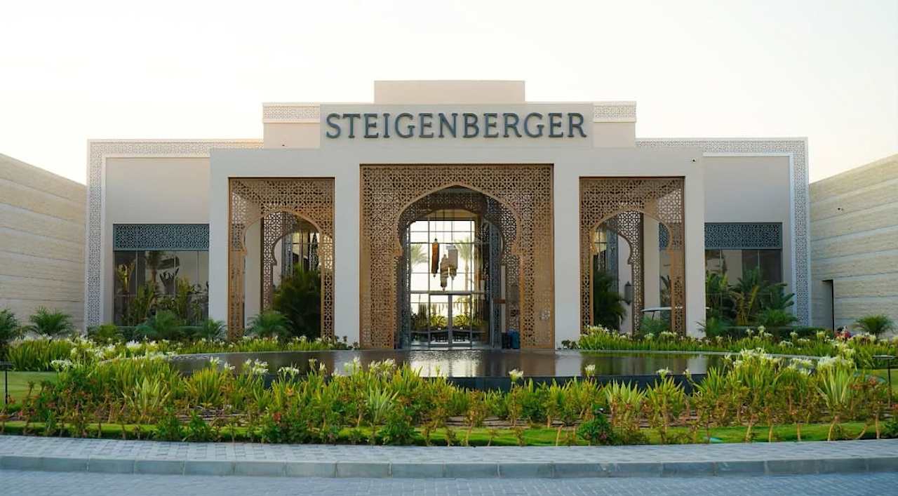 Außenansicht Steigenberger Resort Ras Soma