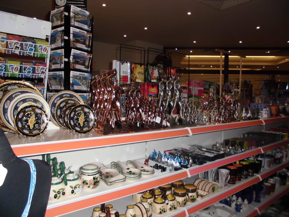 Geschäft in der Lobby Hotel Kalithea Horizon Royal