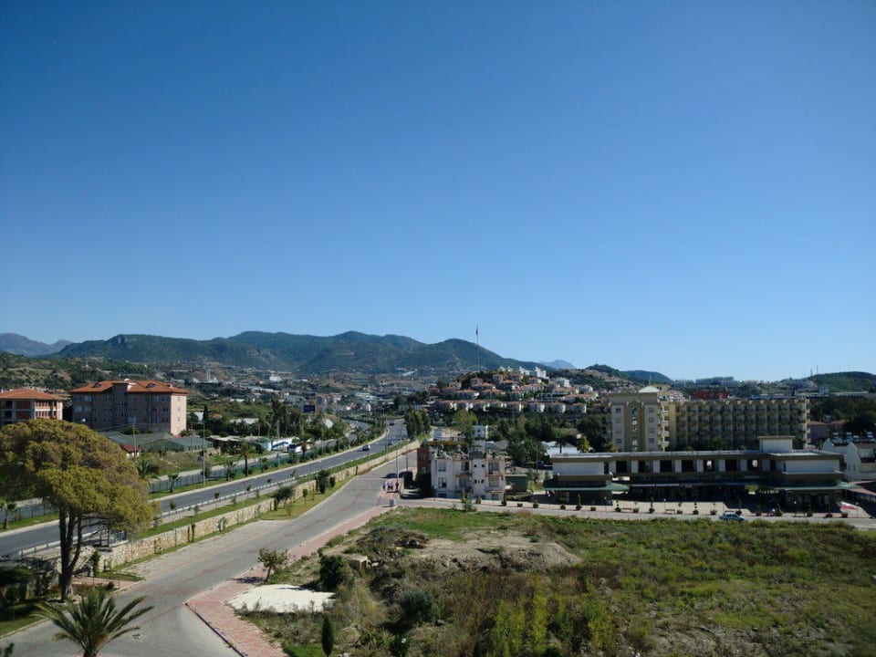Ausicht nach Alanya Solivia Hotel