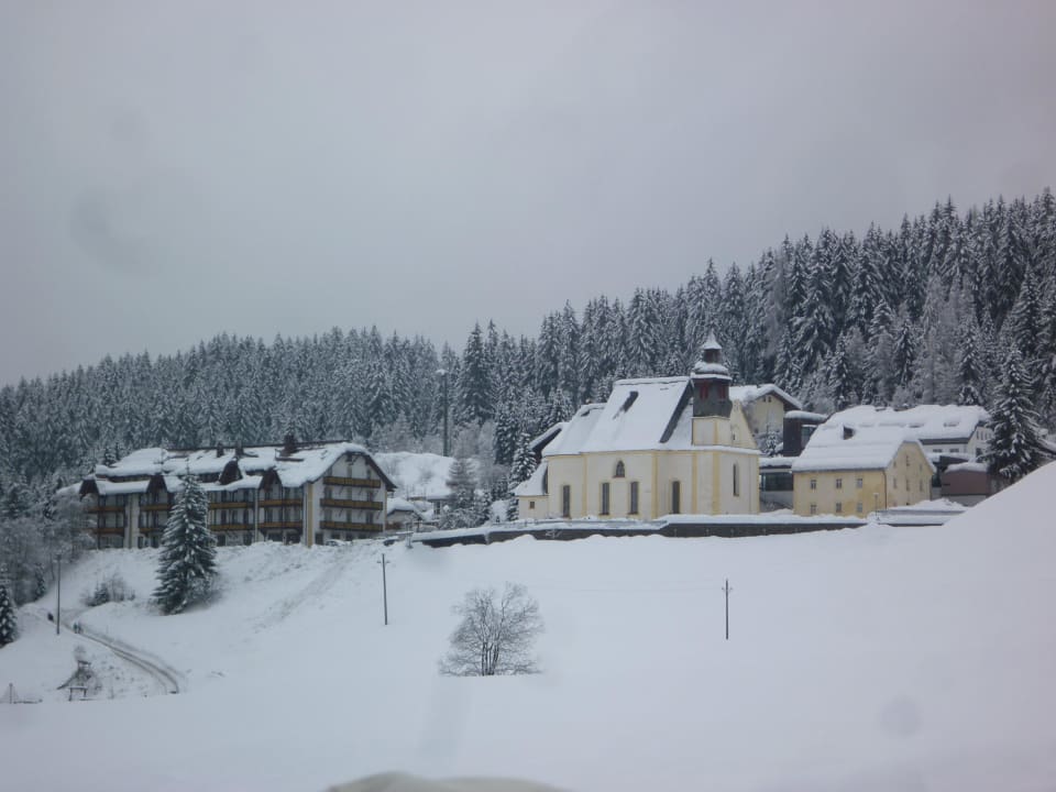 Hotel e chiesa di ridanna Sonklarhof
