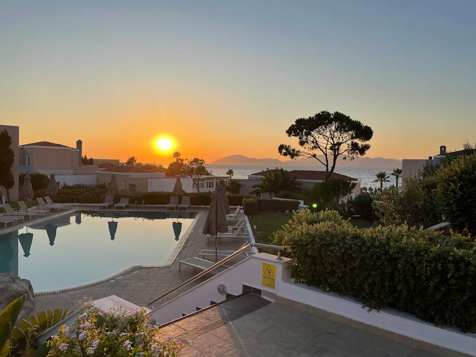 Ausblick Atlantica Marmari Palace