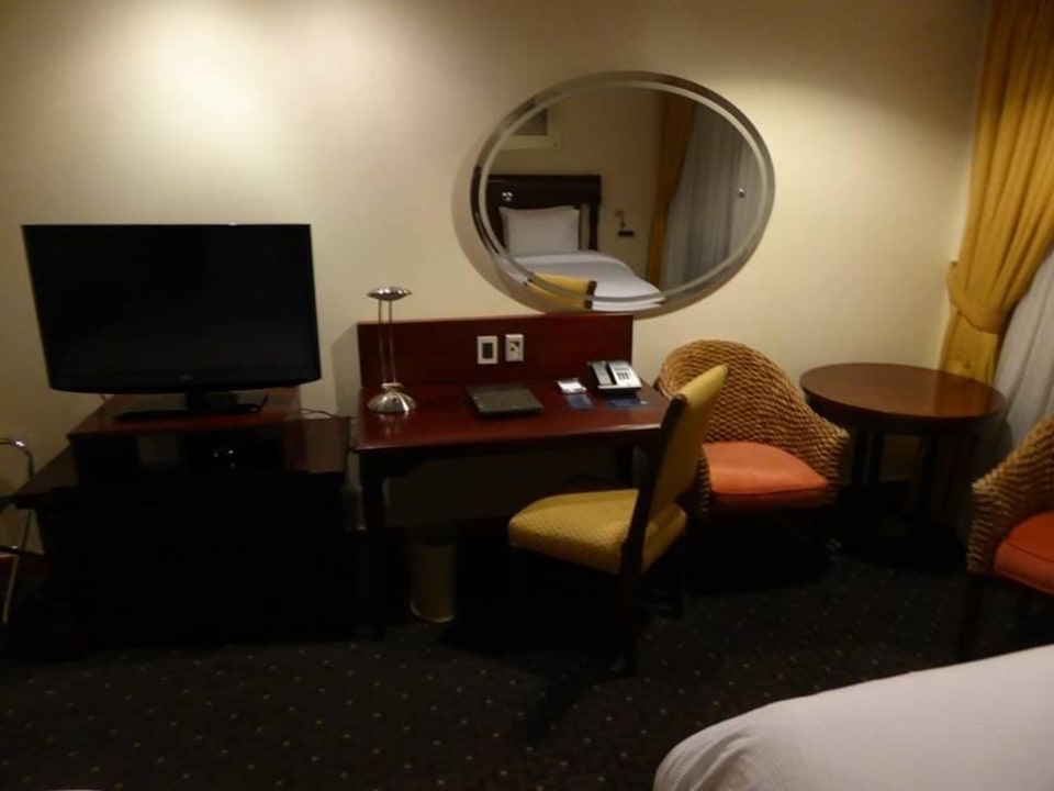 Widok z lozka Hilton Hotel Santo Domingo