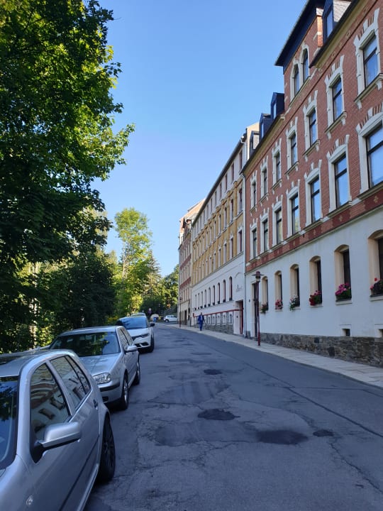 Außenansicht Hostel Gleisbett