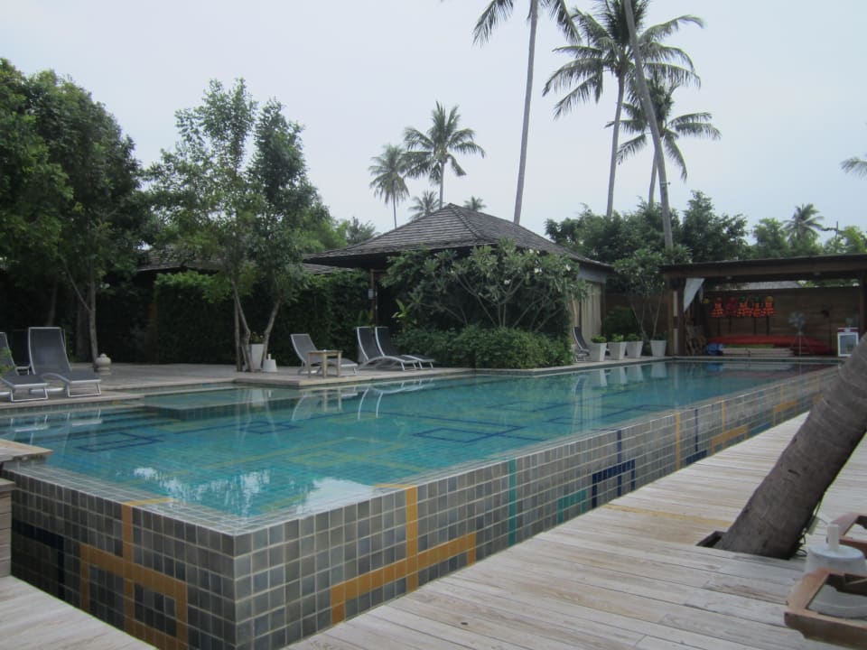 Leider etwas bewölkt, da Regenzeit Villa Tango Luxe Beach Samui