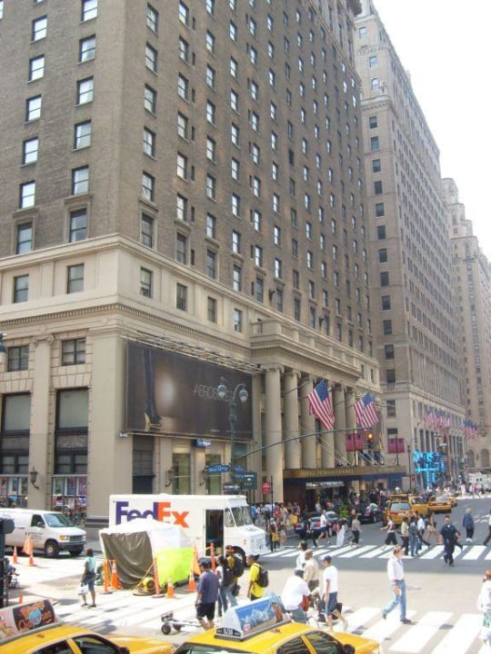 Hotel Pennsylvania von aussen New York's Hotel Pennsylvania