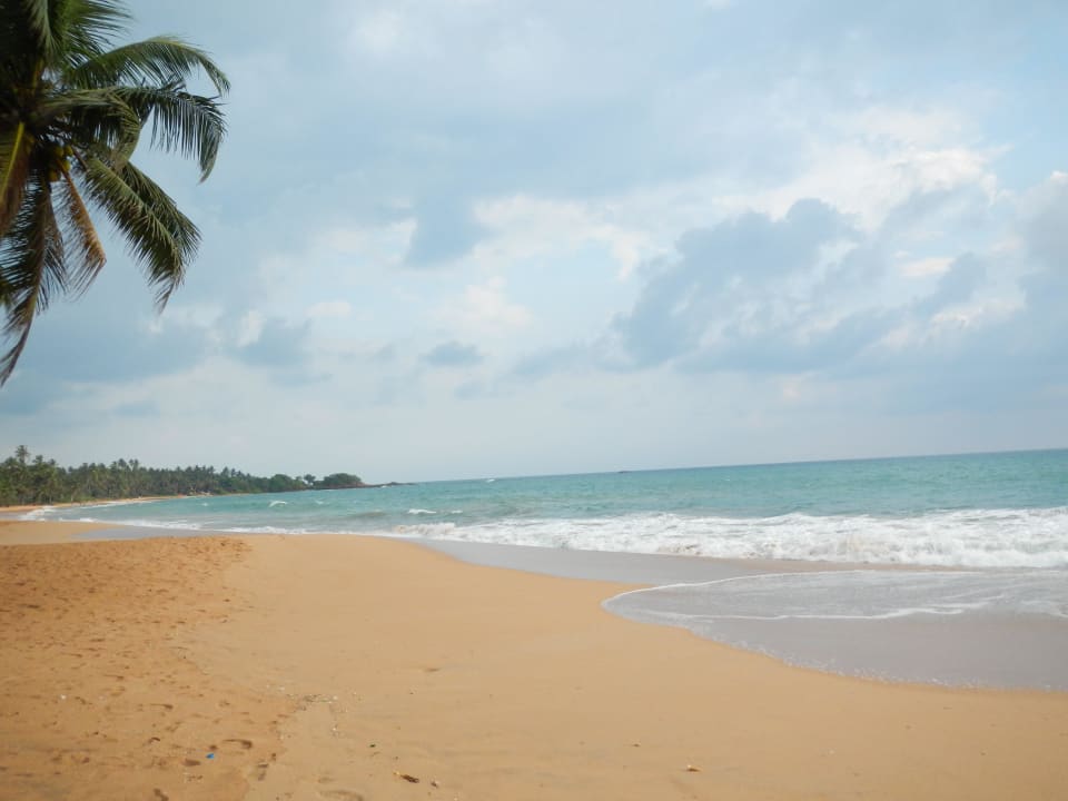 Vor der Gartentür am Strand Villa Safira Ayurveda Residence