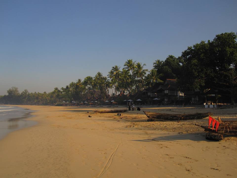 Joggen beim Sonnenaufgang Hotel Amazing Ngapali Resort