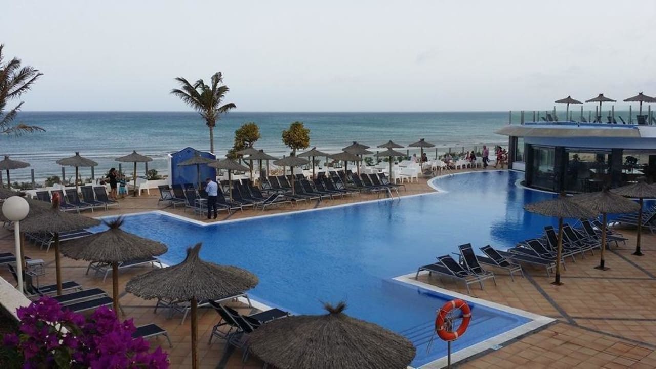 Blick von unserem Balkon allsun App.-Hotel Barlovento