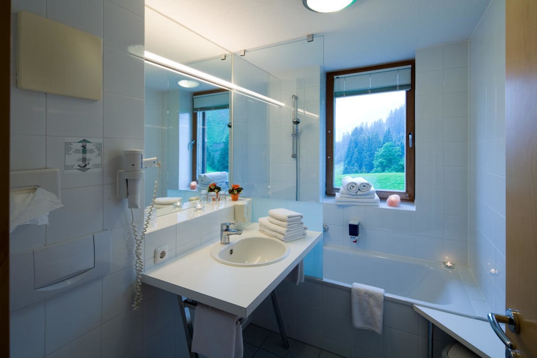 Badezimmer Appartement Hotel Widderstein