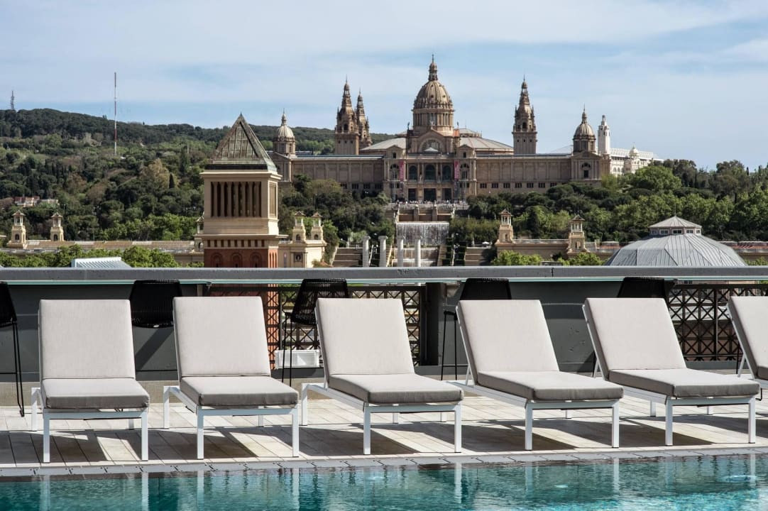 Piscina Hotel Catalonia Barcelona Plaza
