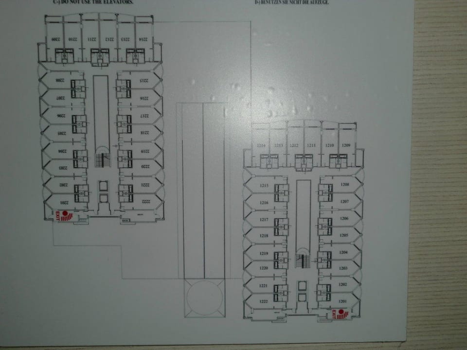 Zimmerplan Adalya Resort & Spa - Adults Only