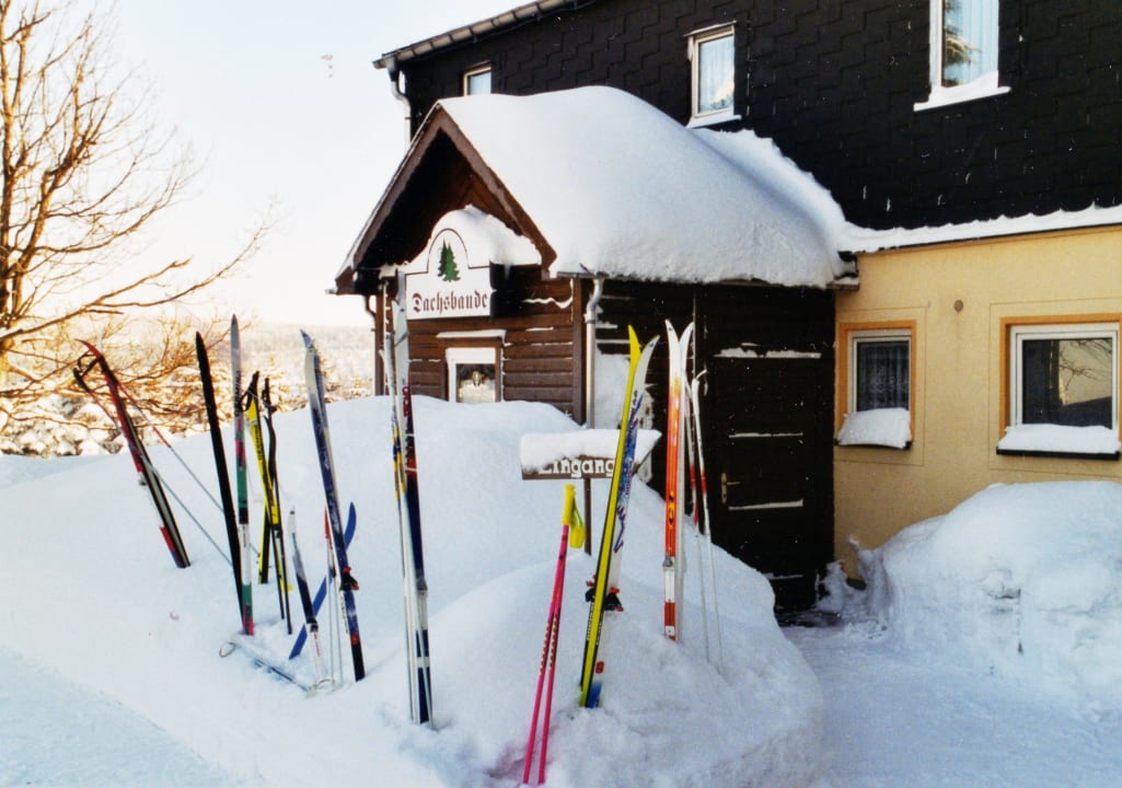 Langlaufpause in Dachsbaude Hotel Dachsbaude & Kammbaude