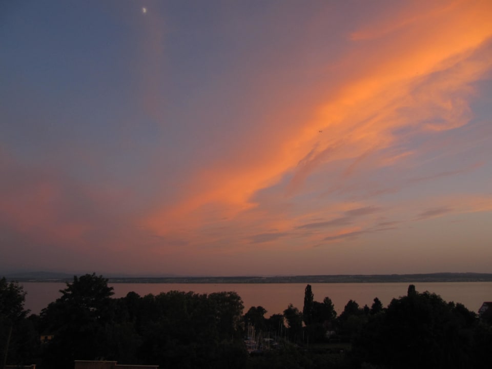 Abendstimmung FerienResidenz über'm See