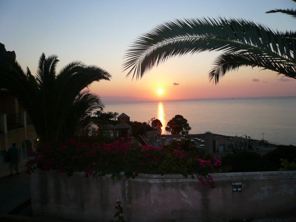 Sonnenaufgang in Sizilien Hotel Antares