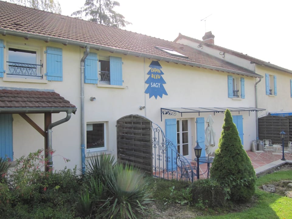 Rückseite Gîte Sapin Bleu