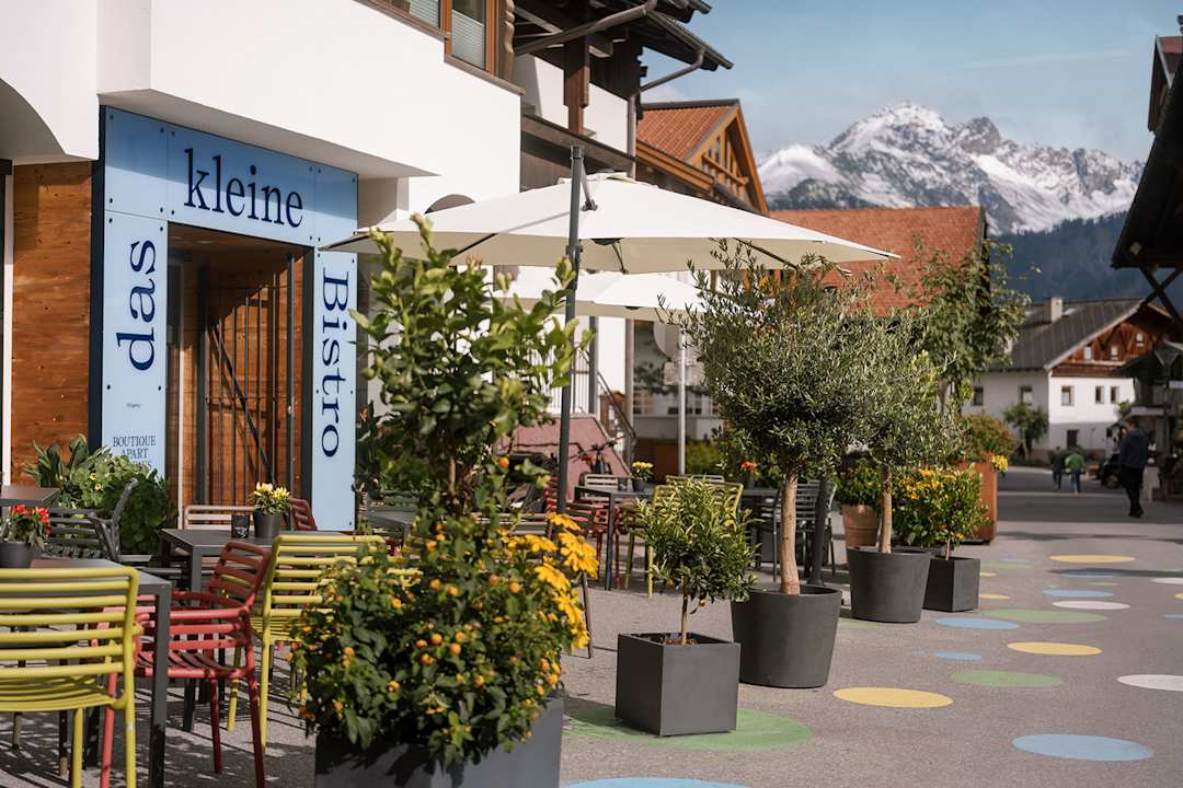Gartenanlage Boutique Apart Serfaus