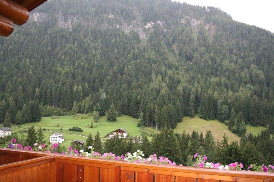 Panorama dal balcone della camera da letto Hotel Garni Apartments Mirabel
