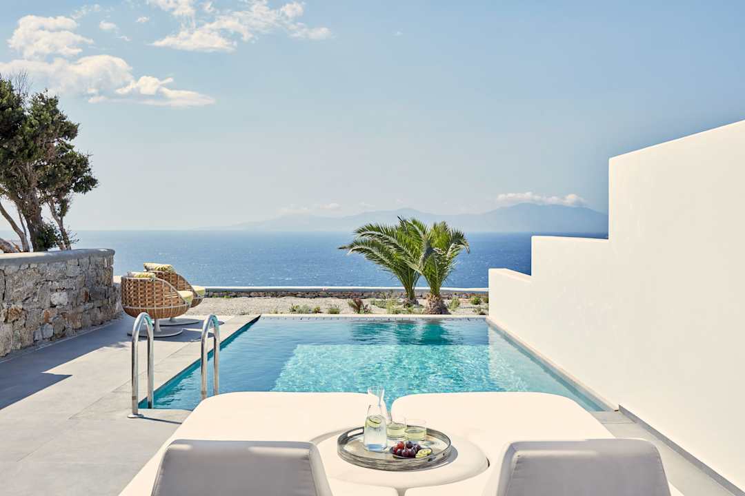 Zimmer Myconian Korali Relais & Chateaux Hotel