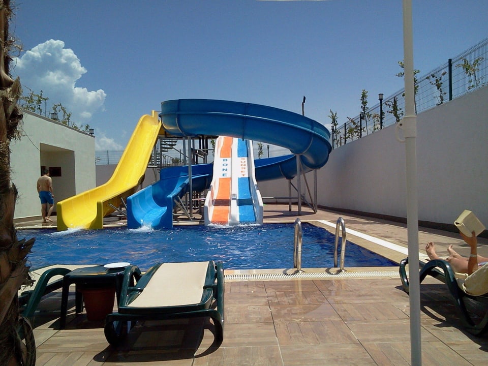Pool mit Rutschen Linda Sunny Beach Hotel & Spa