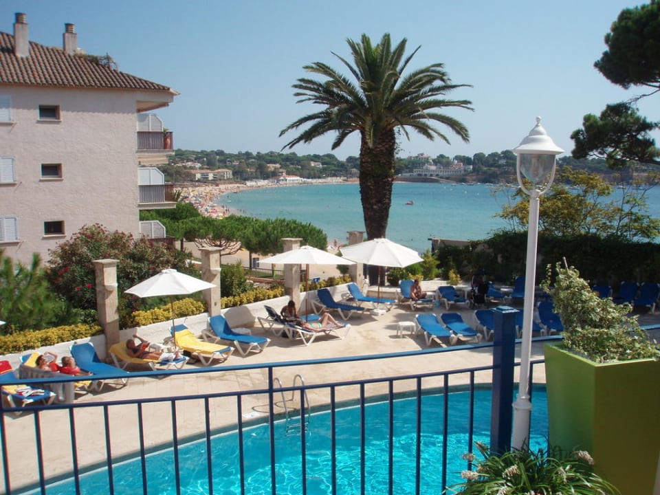 Blick zum Strand Ilunion Caleta Park