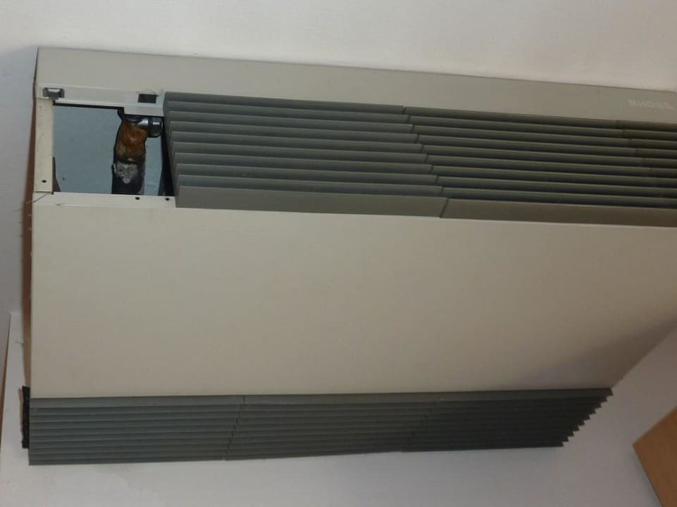 Die kaputte Klimaanlage Hotel Blue Marine