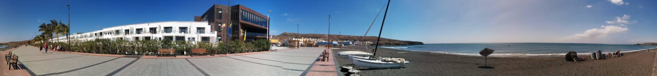 Panoramablick am Eingang R2 Bahía Playa Design Hotel & Spa - Adults Only