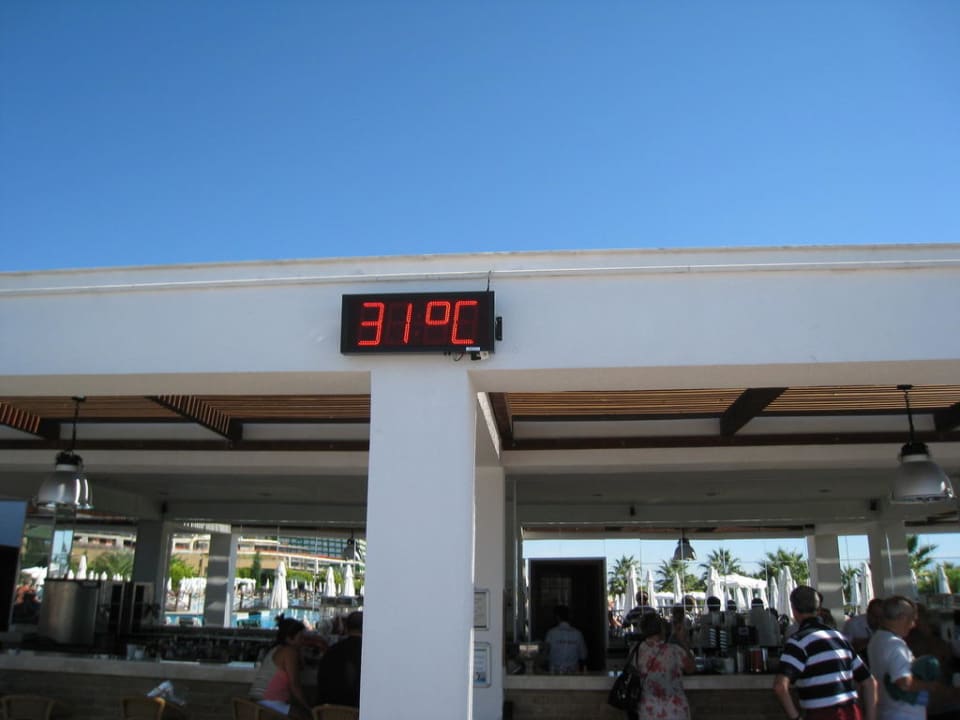 Ganz schön warm im November Voyage Belek Golf & Spa