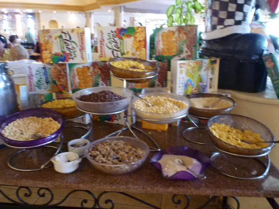 Frühstücksbuffet Cornflakes Pickalbatros Dana Beach Resort - Hurghada