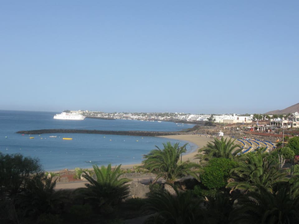 Unser Ausblick vom Balkon Dreams Lanzarote Playa Dorada Resort & Spa